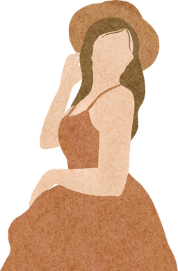 Aesthetic Woman Illustration