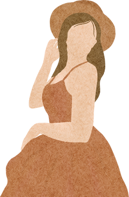 Aesthetic Woman Illustration